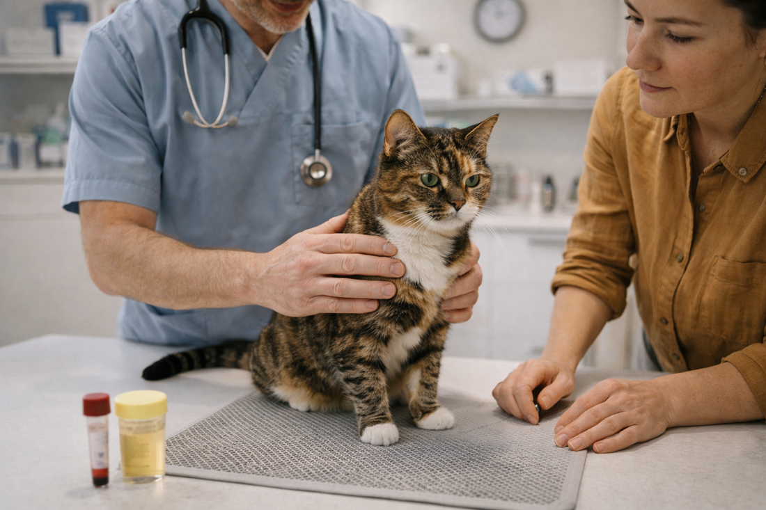 Pacha™ kattenbakvulling – Houtkorrels kattenbakvulling in beeld: pellets vallen uiteen tot zaagsel na opname van vocht