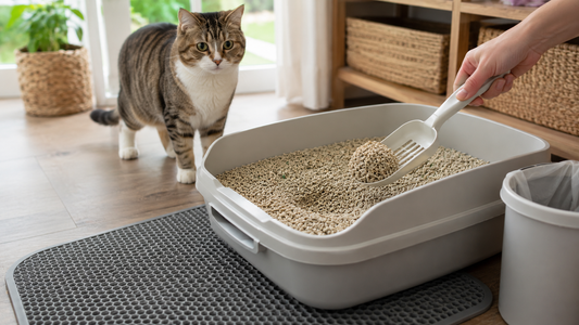 Pacha™ kattenbakvulling – Natuurlijke kattenbakvulling met stevige klonten voor een frisse en gemakkelijk schoon te houden kattenbak