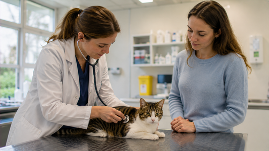 Pacha™ kattenbakvulling – Poes steriliseren met een rustige gezondheidscheck bij de dierenarts vóór de ingreep