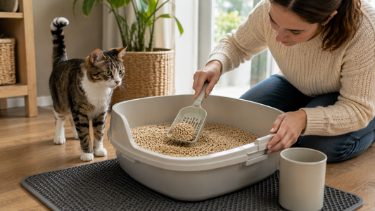 Pacha™ kattenbakvulling – Kattenbakcontrole om veelvoorkomende kattenziektes vroeg te herkennen via urine en ontlasting